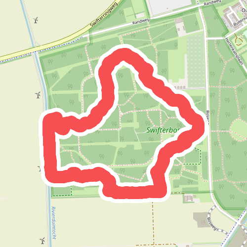 Wandelroute Natuurwandeling Swifterbos