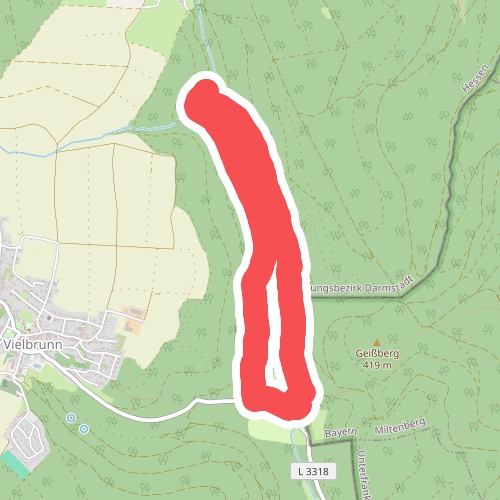 Rundwanderweg Michelstadt Geierstal 1: Ohrenbach-Weg
