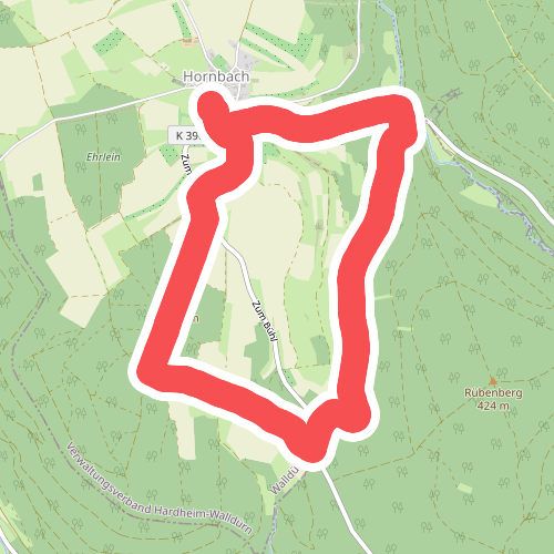 Rundwanderweg Hornbach 2: Rübenberg-Weg