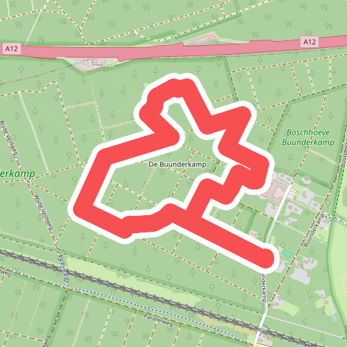 Wandelroute Buunderkamp