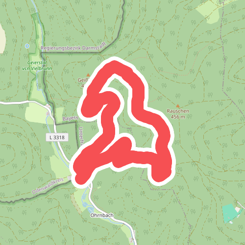 Rundwanderweg Weilbach Ohrnbach 3 : Geis-Berg-Weg