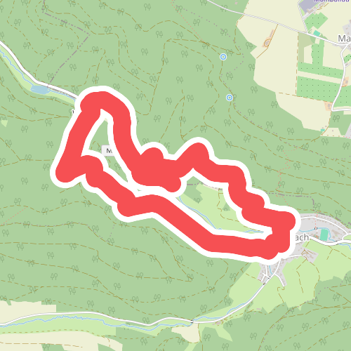 Rundwanderweg Weilbach Schafwehr 1: Ohrenbach-Weg