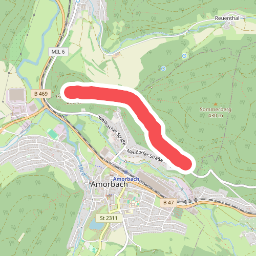 Rundwanderweg Amorbach An der Gotthardsruine 1: Gotthardsberg-Weg