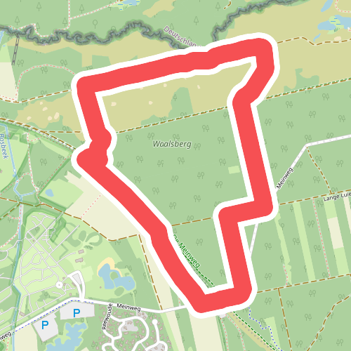 Wandelroute Brandwandeling