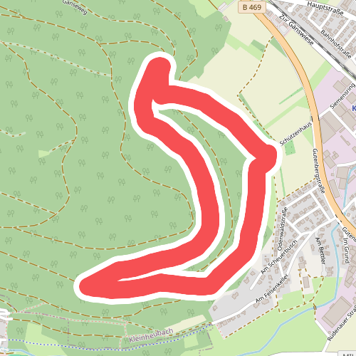 Rundwanderweg Kleinheubach Schützenhaus 5 : Dr. Götz Gedenkweg