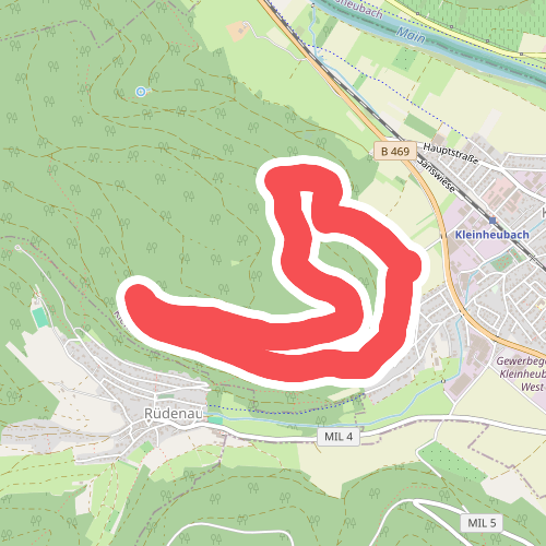 Rundwanderweg Kleinheubach Schützenhaus 6 : Scheuerbuschhöhenweg