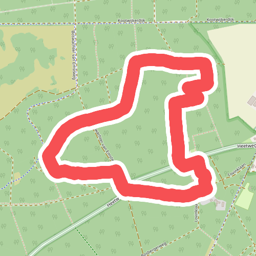 Wandelroute Vogelenzang