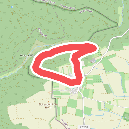 Rundwanderweg Ebenheid, Eb1, Steinich-Weg