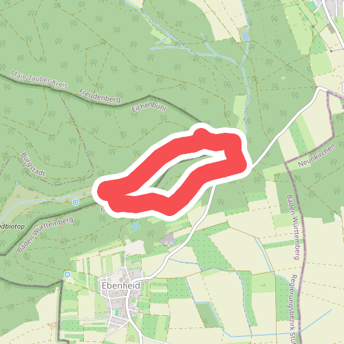 Rundwanderweg Ebenheid, Eb3, Saurain-Weg