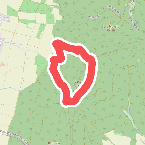 Schwarzer Keiler Rundweg Röllbach