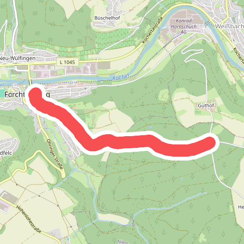 blauer Punkt Forchtenberg - Kohlplattenwiese