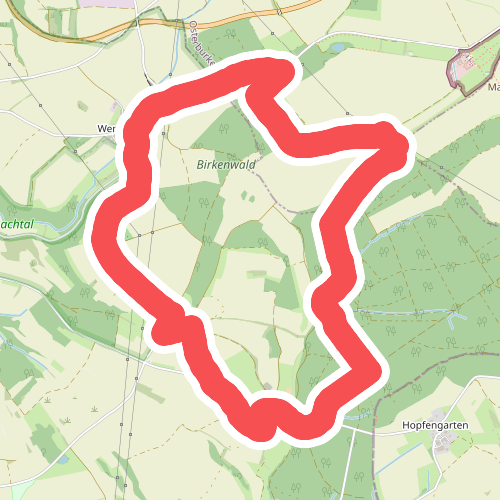Rundwanderweg Wemmershof 2: Grenzwall-Weg
