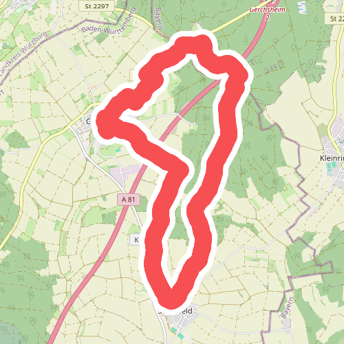 Liebliches Taubertal – Rundwanderweg 12 – Bildstöcke und Wegkreuze
