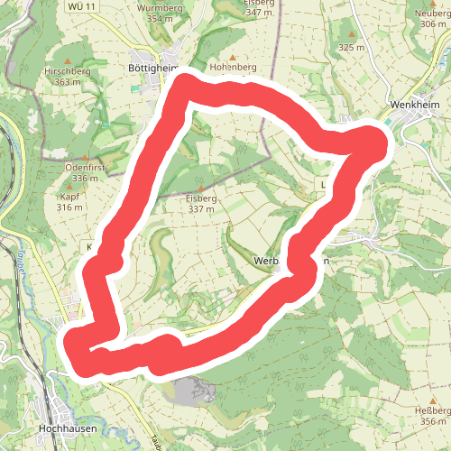 Liebliches Taubertal – Rundwanderweg 7 – Muschelkalk und Orchideen
