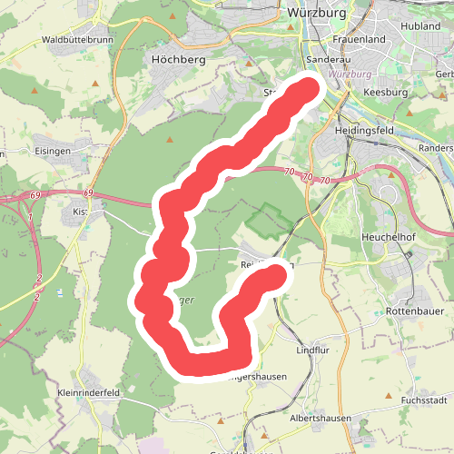 Schwarz: Wü-Steinbachtal - Reichenberg