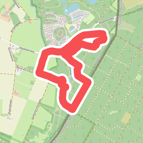 Wandelroute Natuurpad Maalbeek