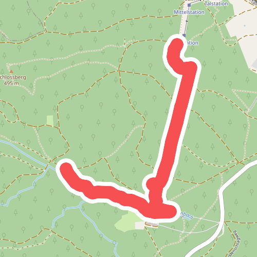 Nordic-Walking-Strecke Schloßberg