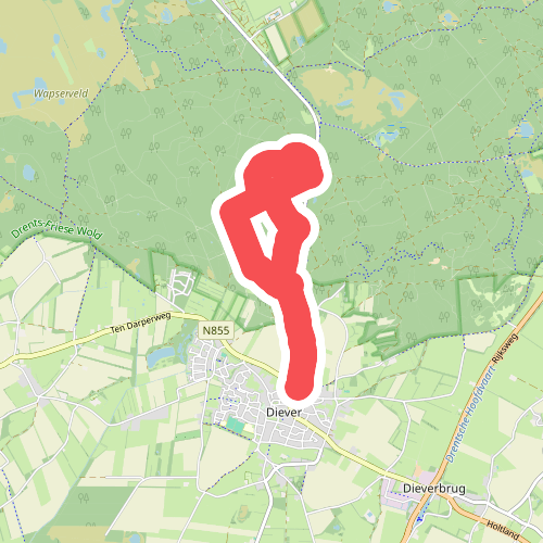 Wandelroute Kraaiheide