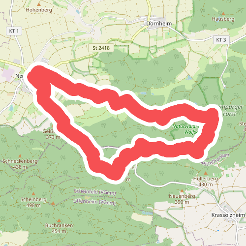 Nenzenheim Rundweg N1