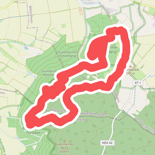 Traumrunde Hüttenheim-Seinsheim
