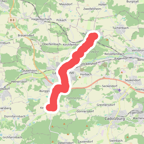 Wanderweg Keidenzell - Puschendorf
