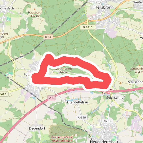 Neuendettelsauer Wanderweg Nr. 61