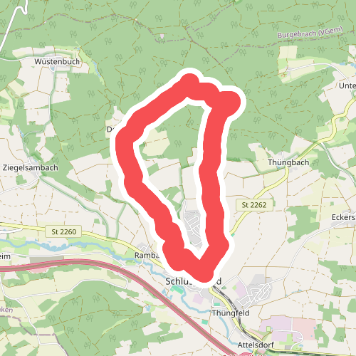 Rundweg Schlüsselfeld S 1