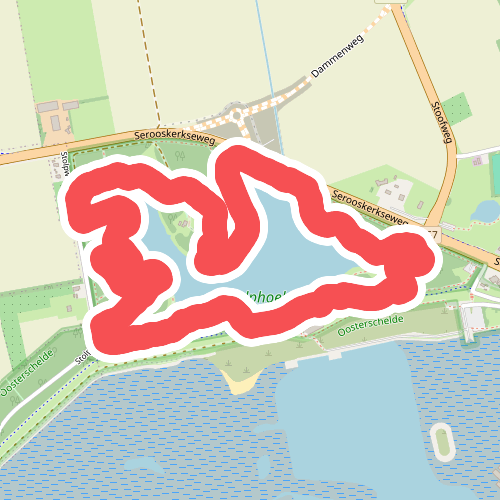 Wandelroute Kreek Schelpenhoek