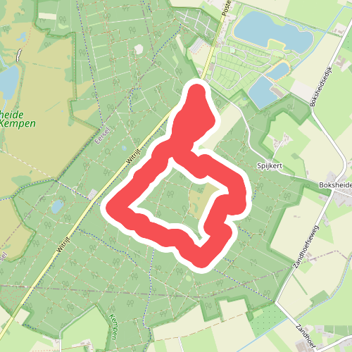 Wandelroute Spijkertse heidewandeling