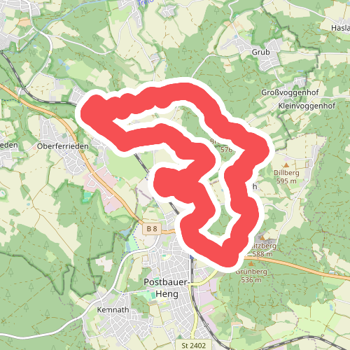 Burgthann Walking Etzelrunde