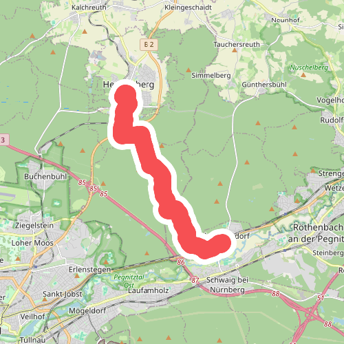 Wanderweg Behringersdorf-Heroldsberg
