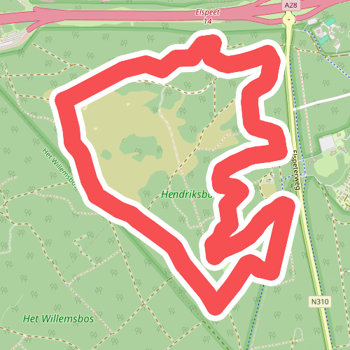 Wandelroute Hendrikszand 