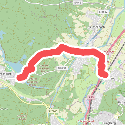 Wanderweg Schneider-Scheumann-Weg (Zubringer Bubenreuth)
