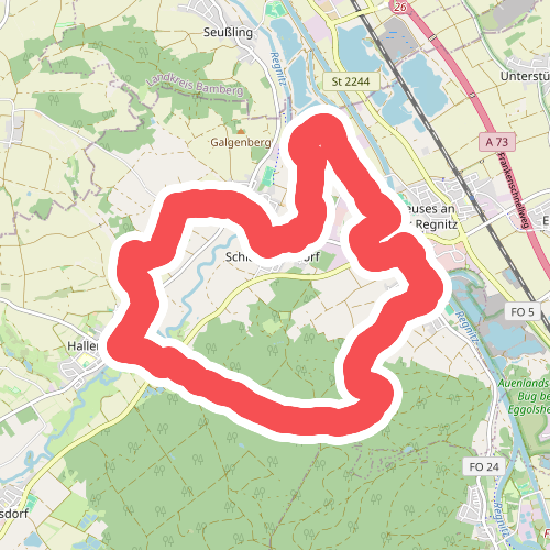 Hallerndorf Rundweg "Gelber Ring"