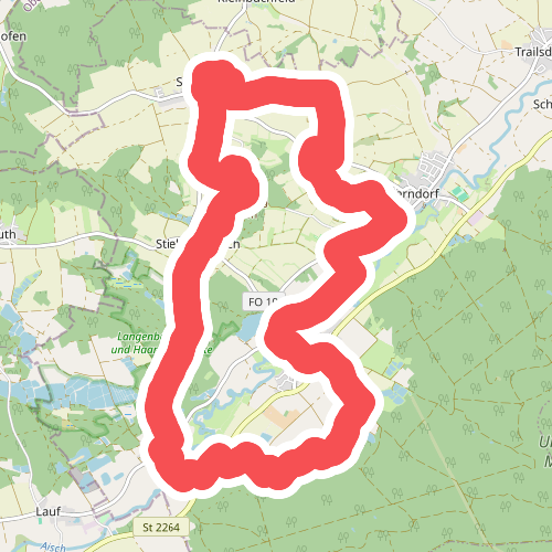 Hallerndorf Rundweg "Grüner Ring" - Kreuzbergrunde