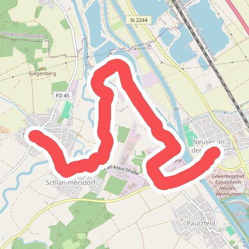 Verbindungsweg Neuses - Trailsdorf - 7-Flüsse-Wanderweg