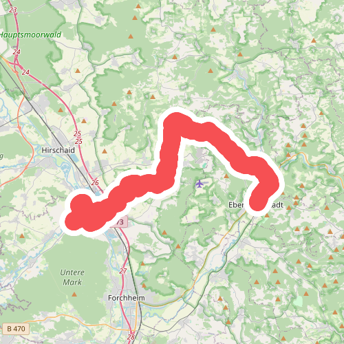 Zielwanderweg Ebermannstadt - Neuses