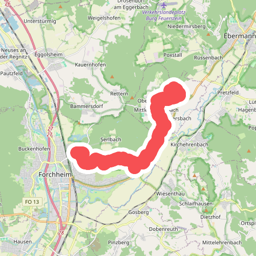 Zielwanderweg Forchheim- Reifenberg