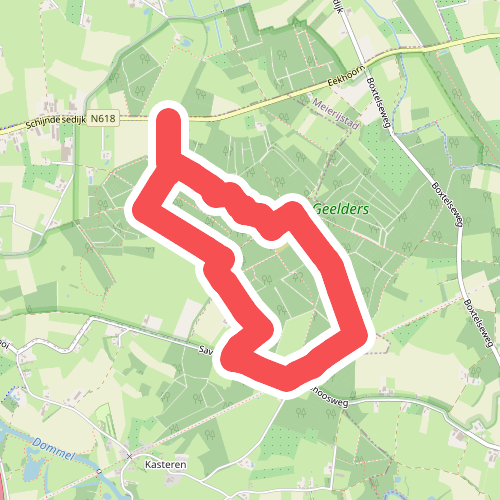 Wandelroute Marggraffroute De Geelders