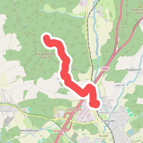 Hedersdorf – Frankenweg