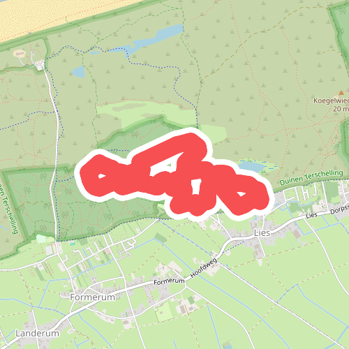 Wandelroute Formerumerbos en Wilhelminapolder