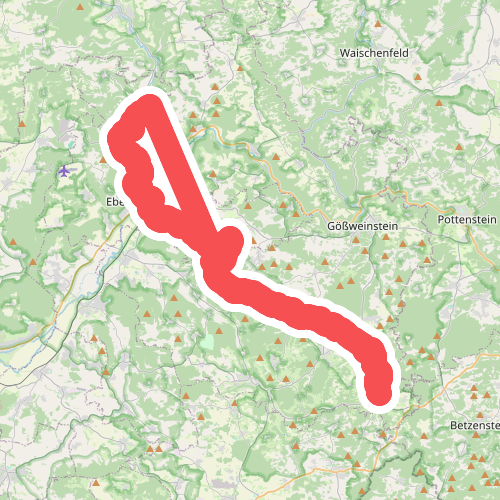 Höhenweg Unterleinleiter-Obertrubach