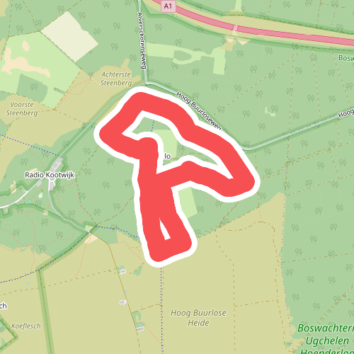 Wandelroute Hoog Buurlo