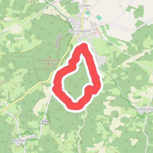 Geschwand Rundwanderweg Franzosenstein