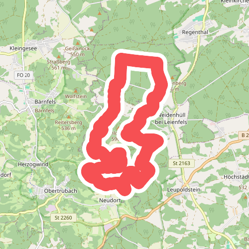 Leienfels Rundweg Schwarzer Ring