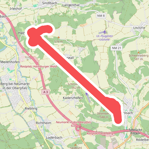 Roter Balken auf weißem Grund - Name unbekannt