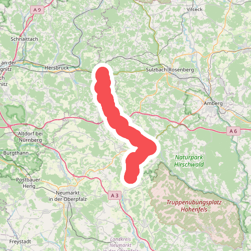 Gelbkreuz (Erzweg Birgland Schlaufe)