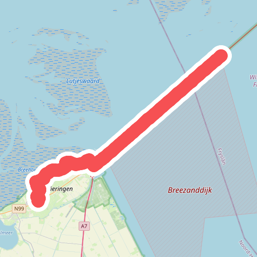 Hippolytushoef - Afsluitdijk · Nederlands Kustpad 2 etappe 13