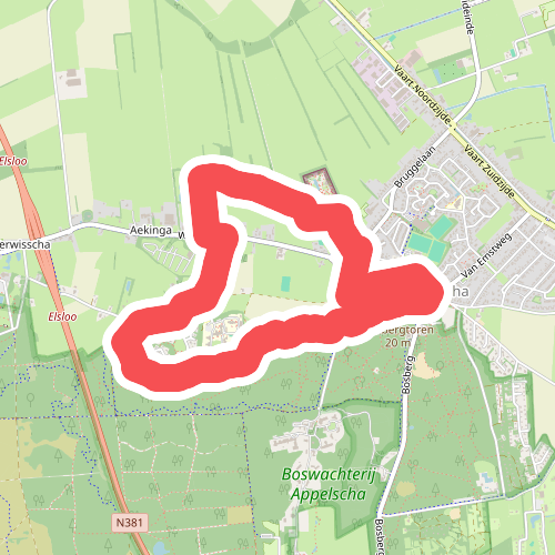 Wandelroute Westeres