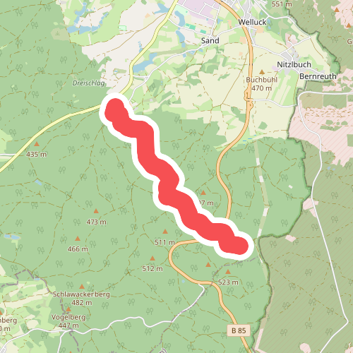 Sackdilling-Hohe Tanne